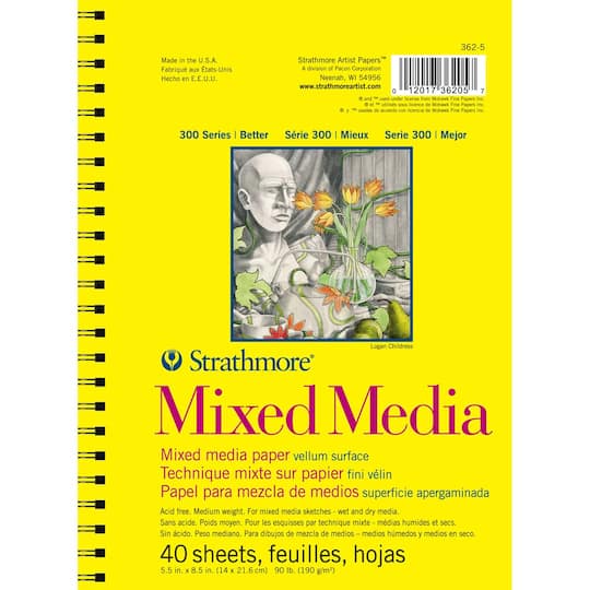 12 Pack: Strathmore® 300 Series Mixed Media Pad